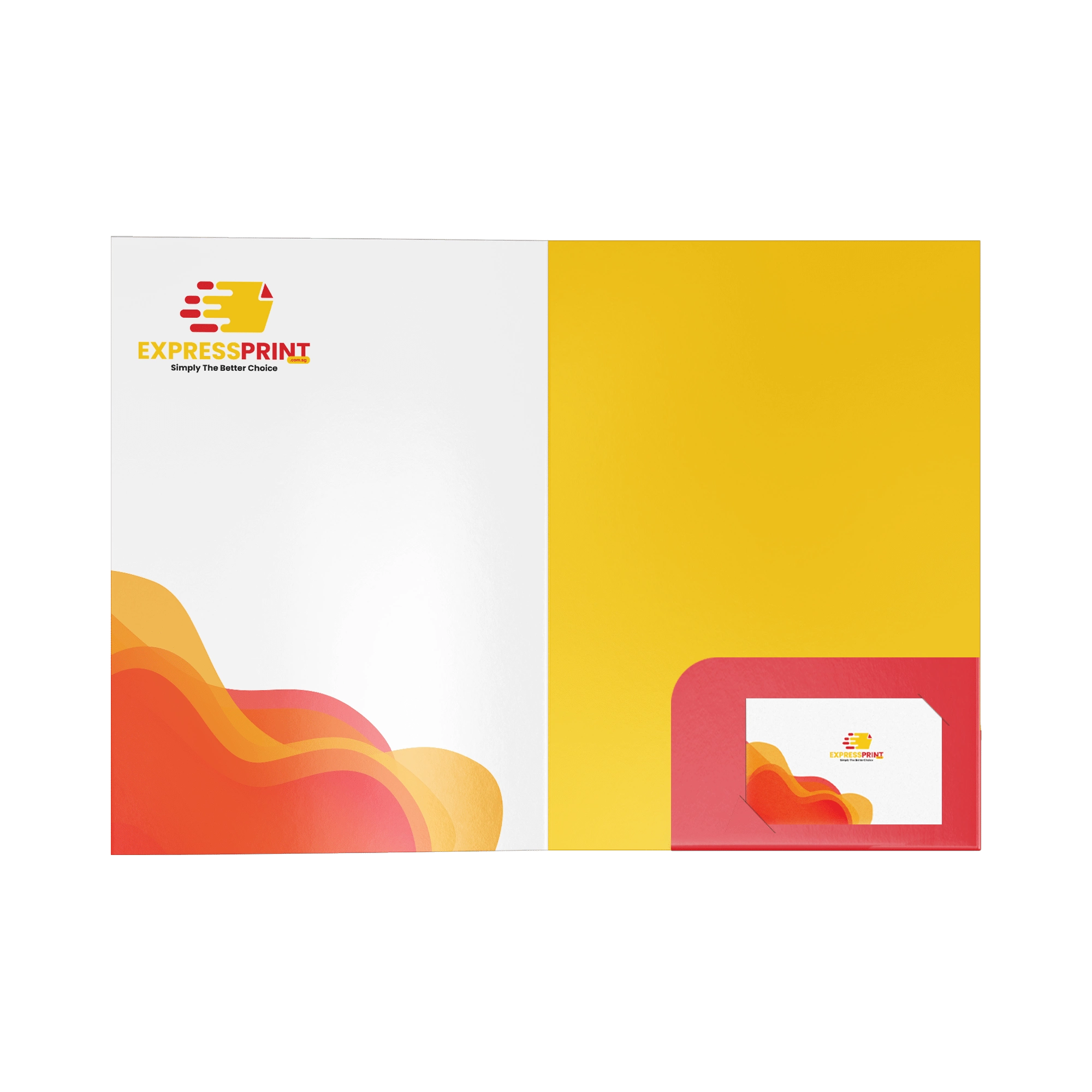 Customized Printing of Corporate Folder