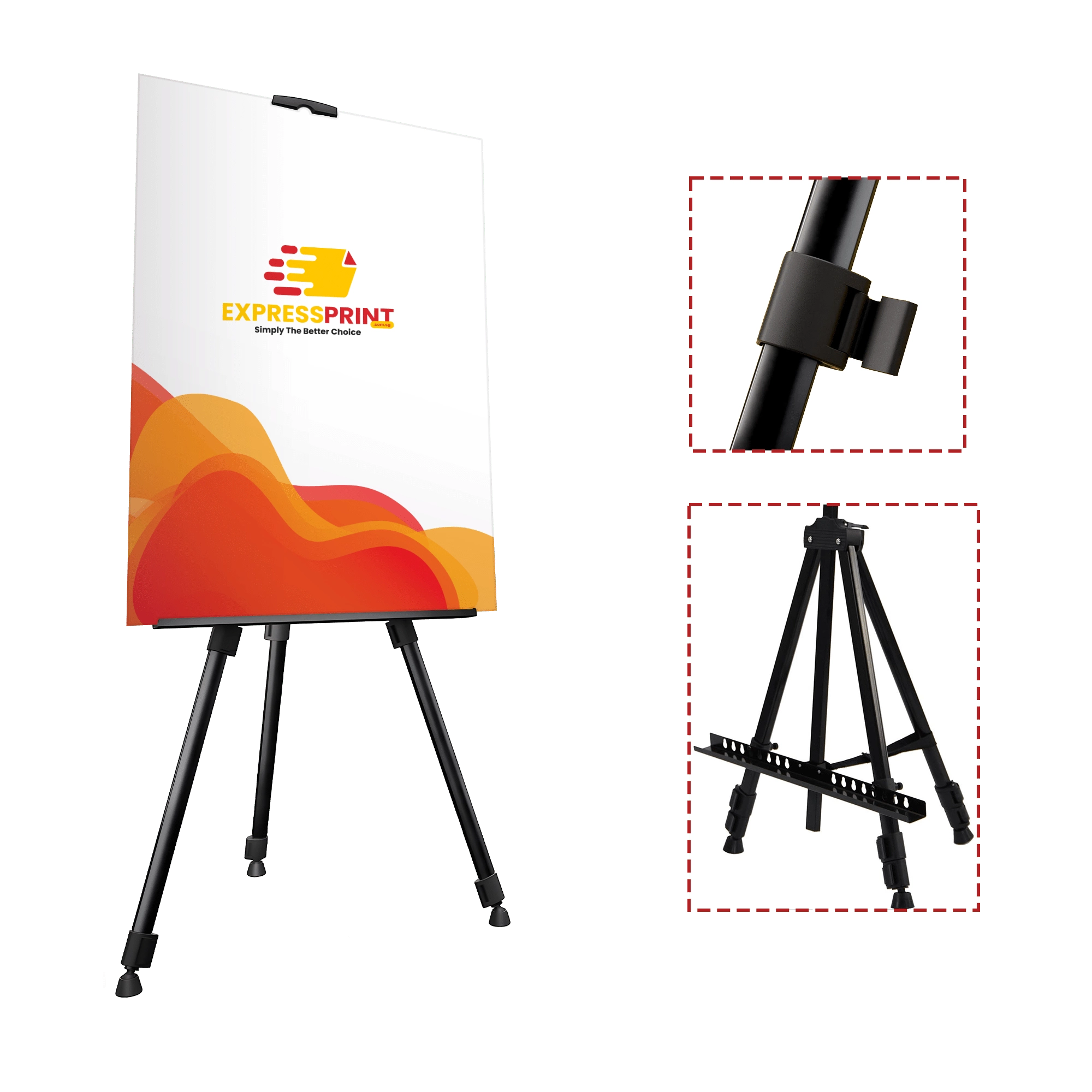 Customized Printing of Easel Stand