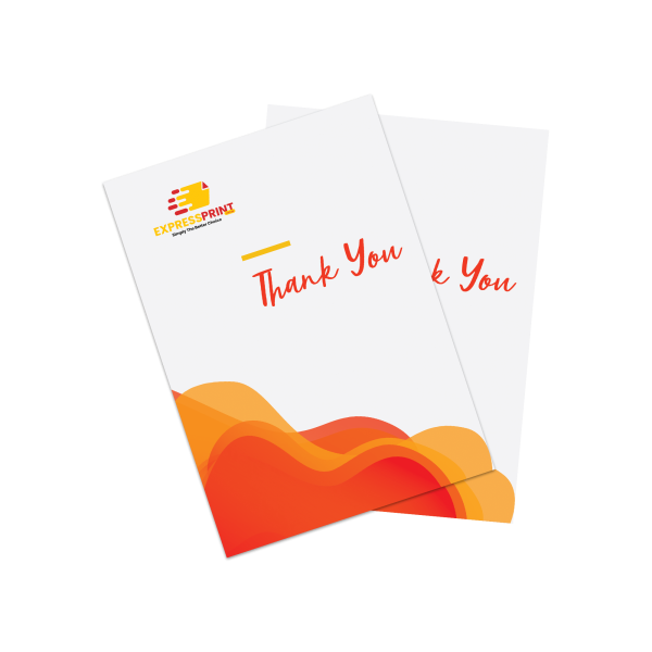 Customized Printing of Kad Terima Kasih