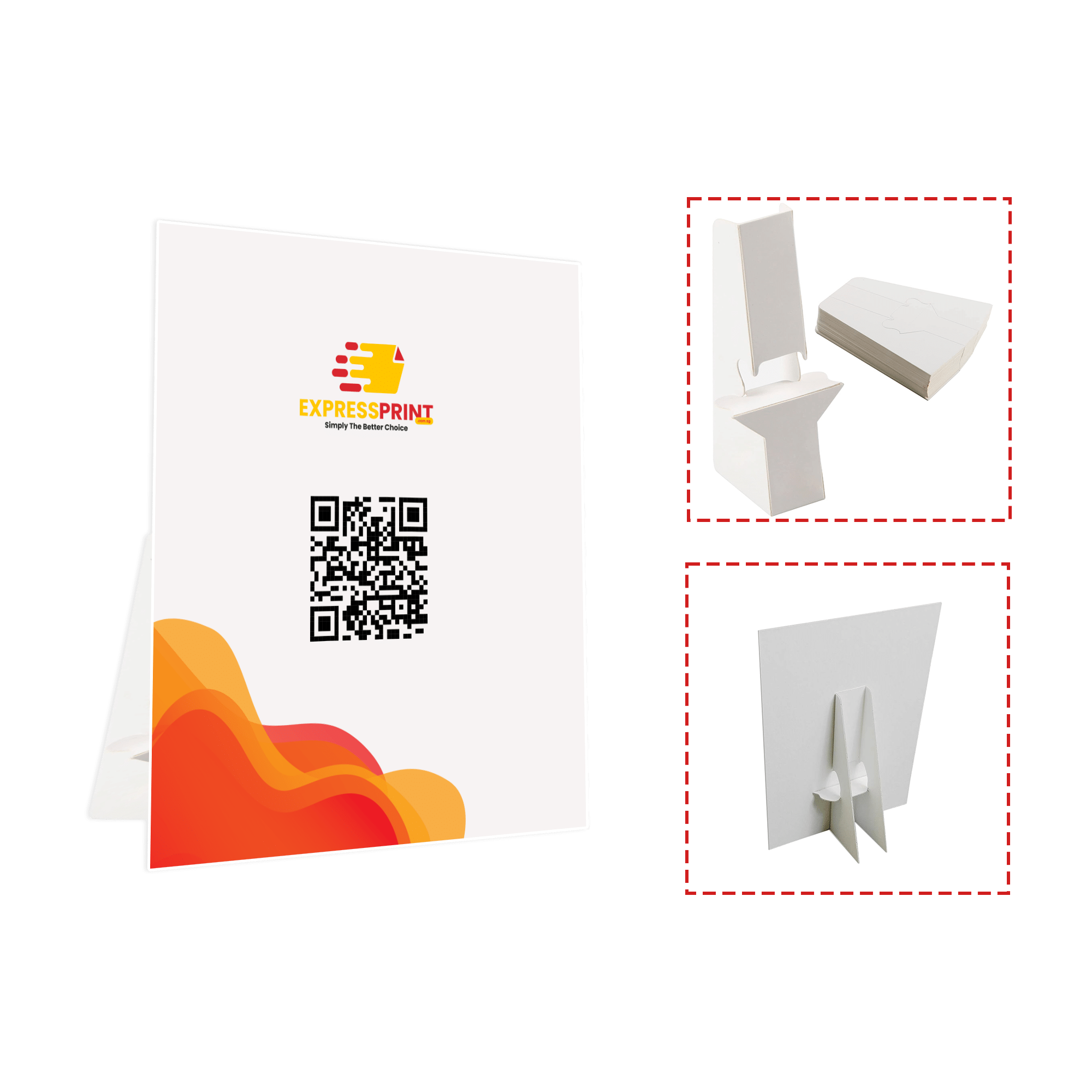 Customized Printing of Table Display Stand