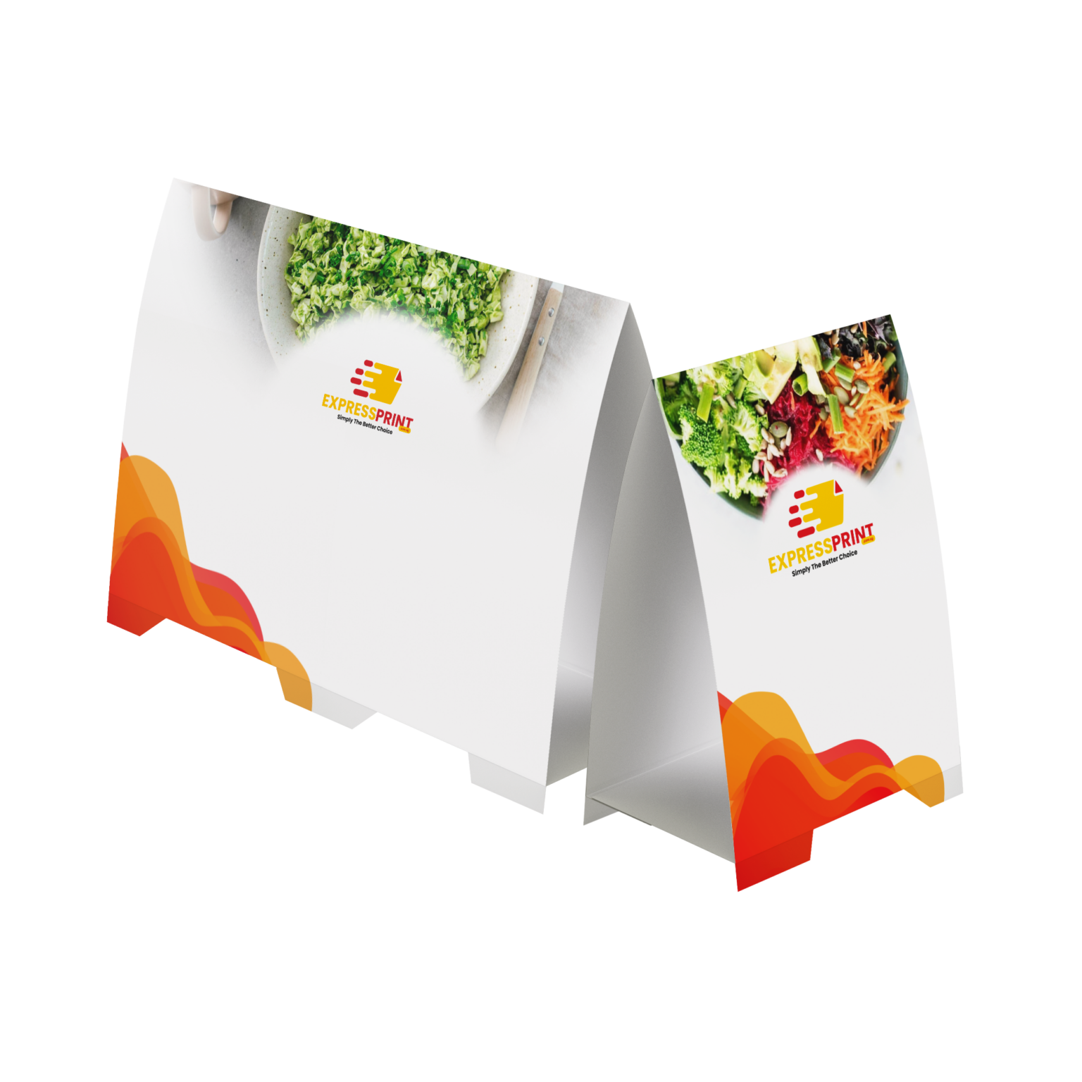 Tent Card Singapore printing services Direct Factory Print Pricing